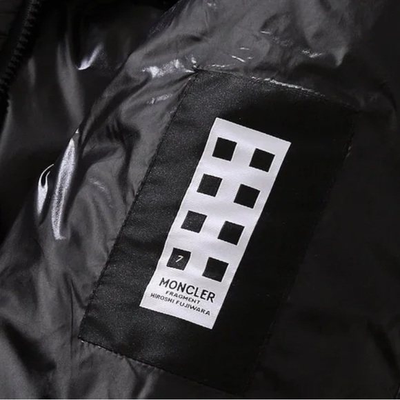 Moncler Down Jacket Fragment Genius Hiroshi Fujiwara Puffer Jacket w Garment Bag - Picture 13 of 16